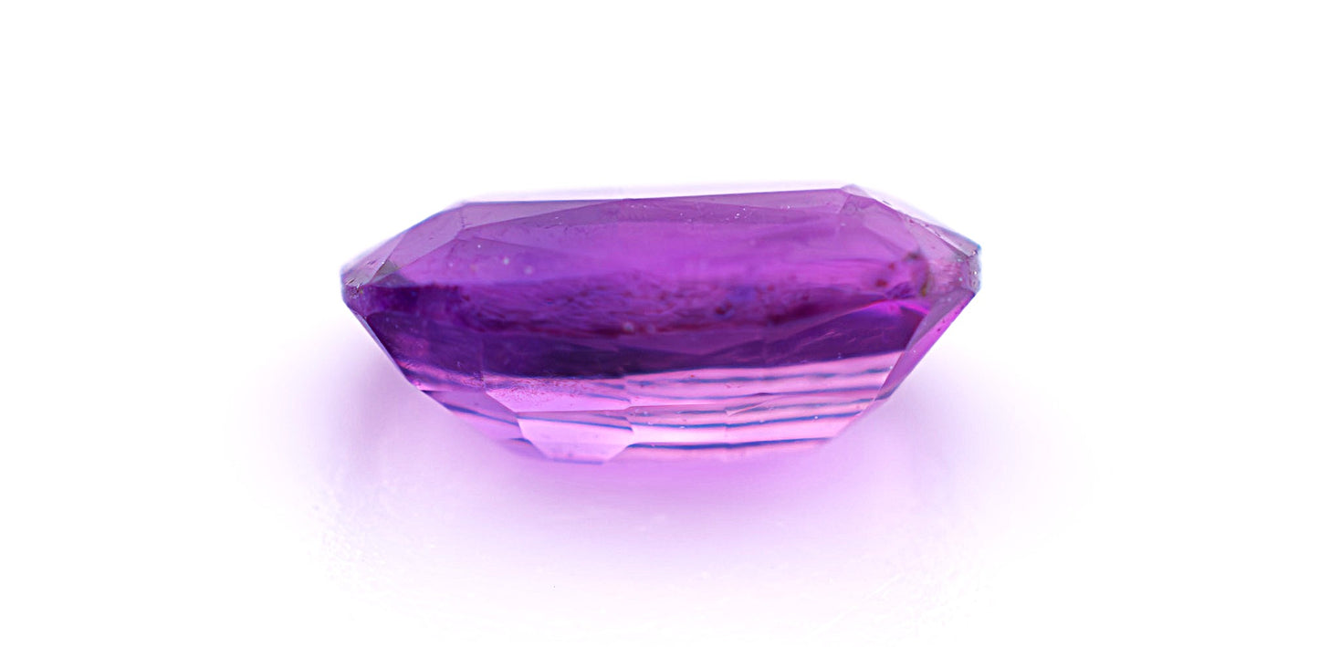 Purple (Lavender) Ceylon Sapphire 0.37ct | Cushion Shape