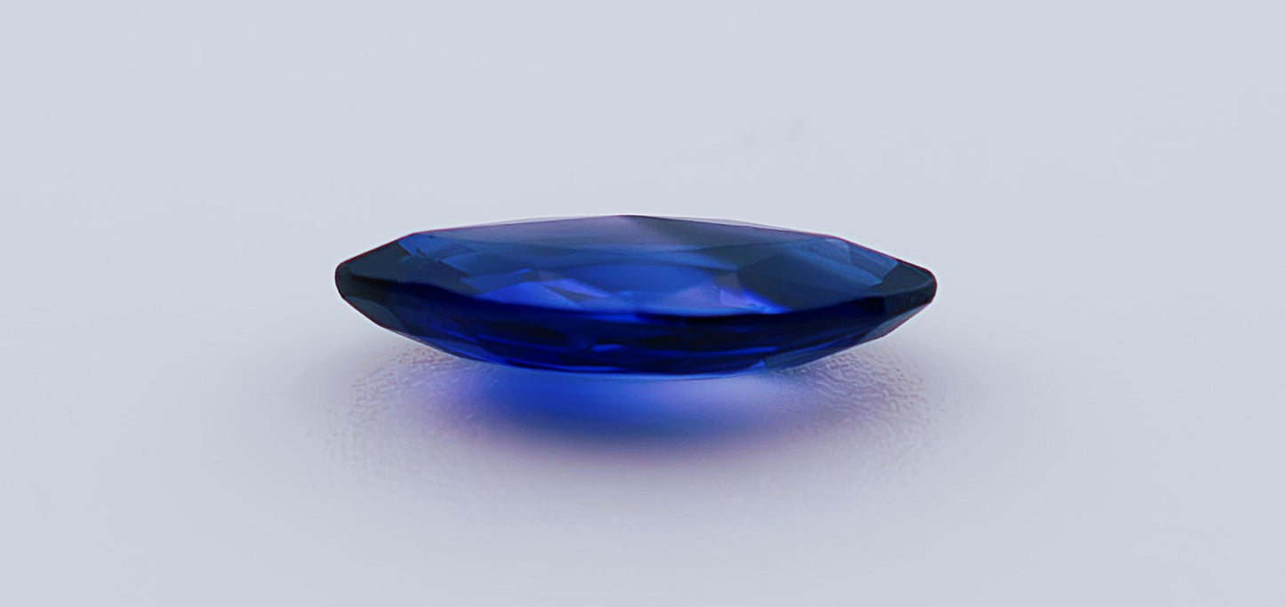 Royal Blue Ceylon Sapphire 1.03 Ct | Marquise Cut
