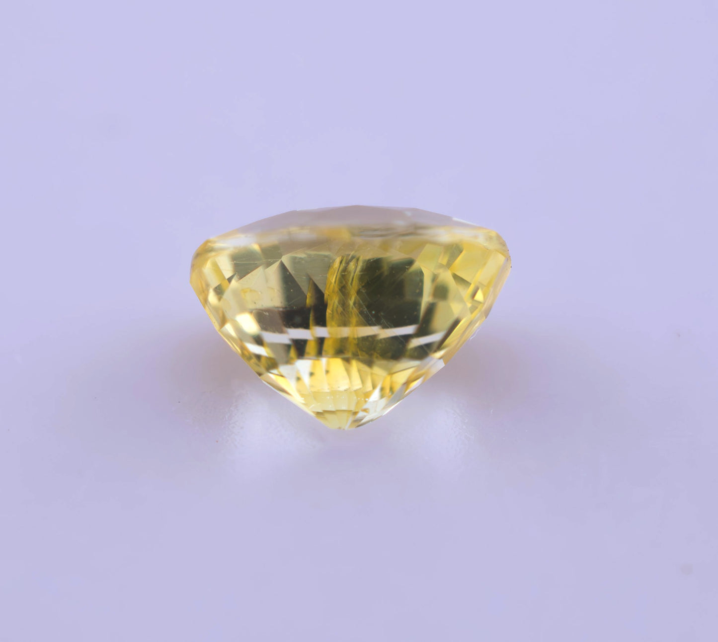 Yellow Ceylon Sapphire 1.16ct | Oval Shape