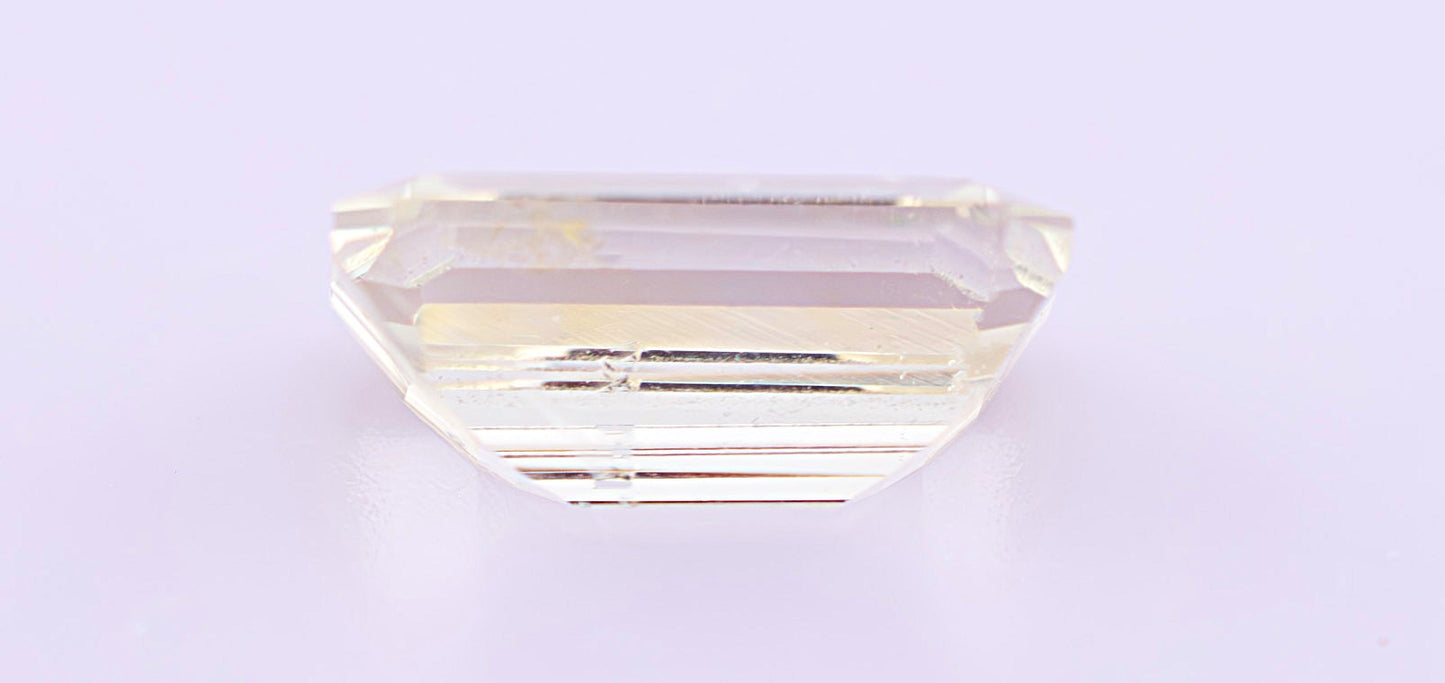 Yellow Ceylon Sapphire 1.39ct | Rectangular Shape