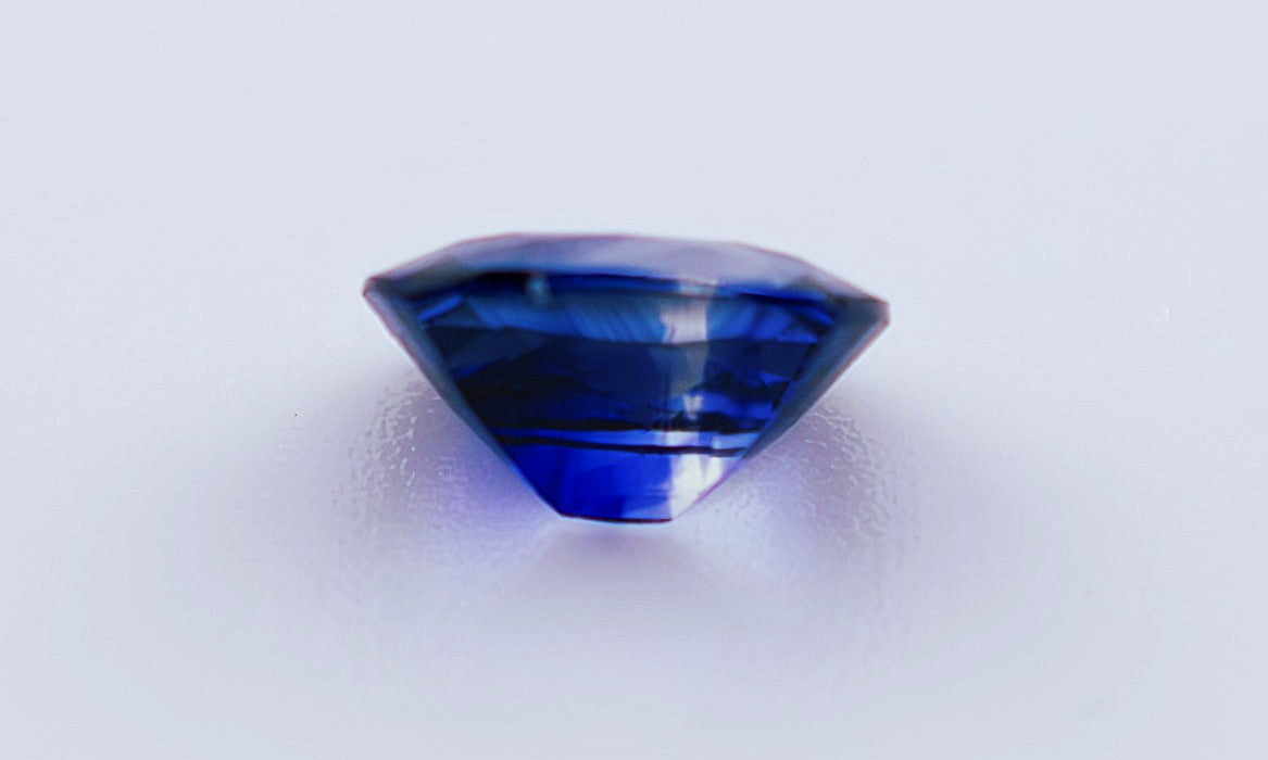 Bi-Colour Ceylon Sapphire 0.89 Ct | Cushion Cut