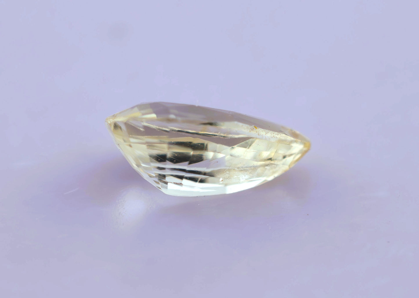 Yellow Ceylon Sapphire 1.16ct | Pear Shape