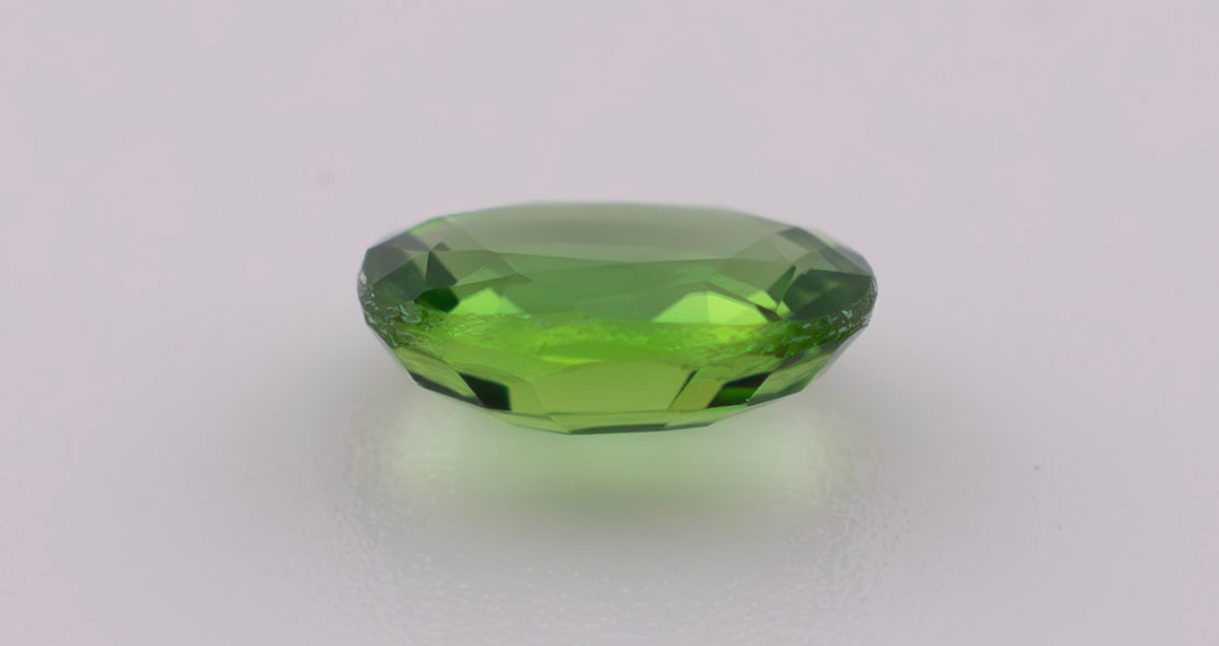 Tsavorite Garnet 0.51 Ct | Oval Cut | Tanzania
