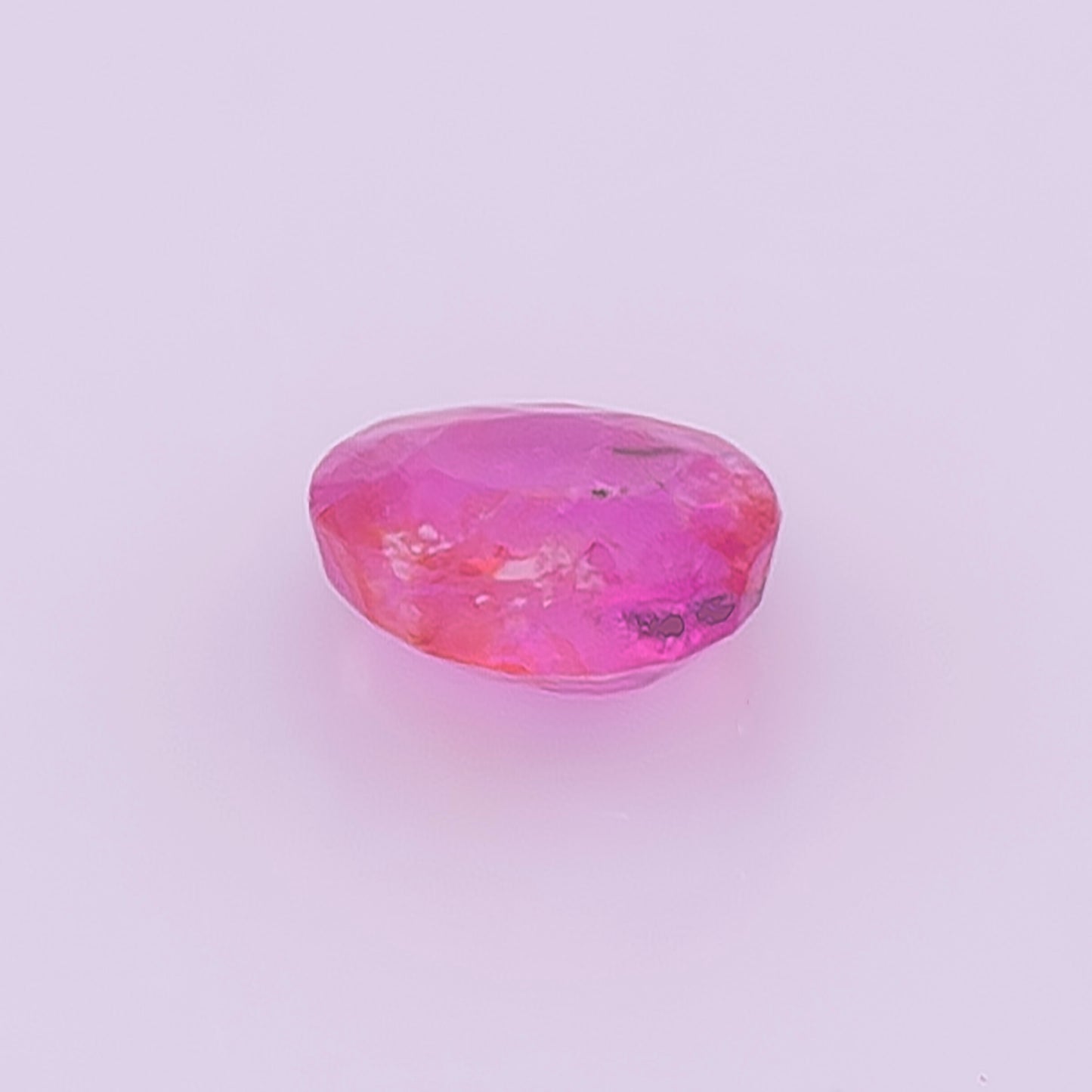 Natural Padparadscha Sapphire 0.55 Ct | Oval Cut | Madagascar | Untreated