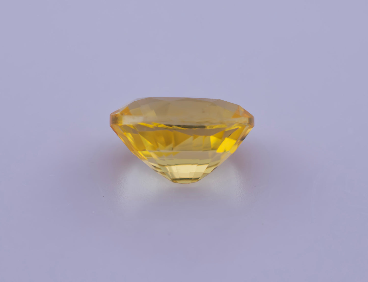 Golden Yellow Ceylon Sapphire 1.52ct | Oval Shape