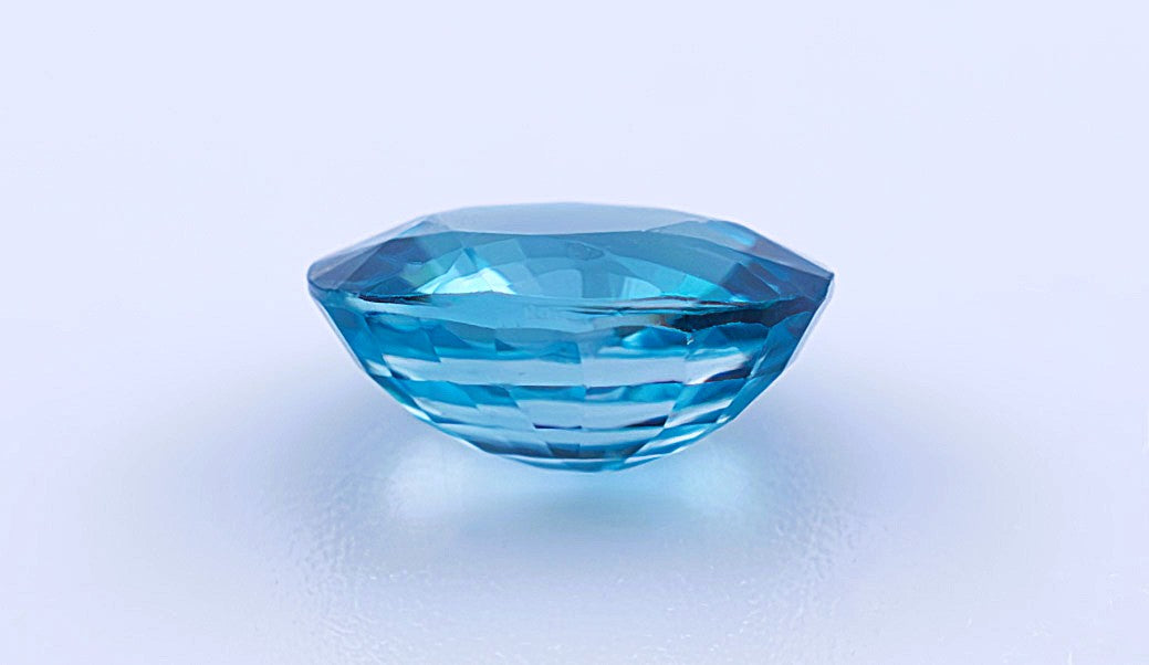 Blue Zircon 1.79 Ct | Oval Cut | Cambodia