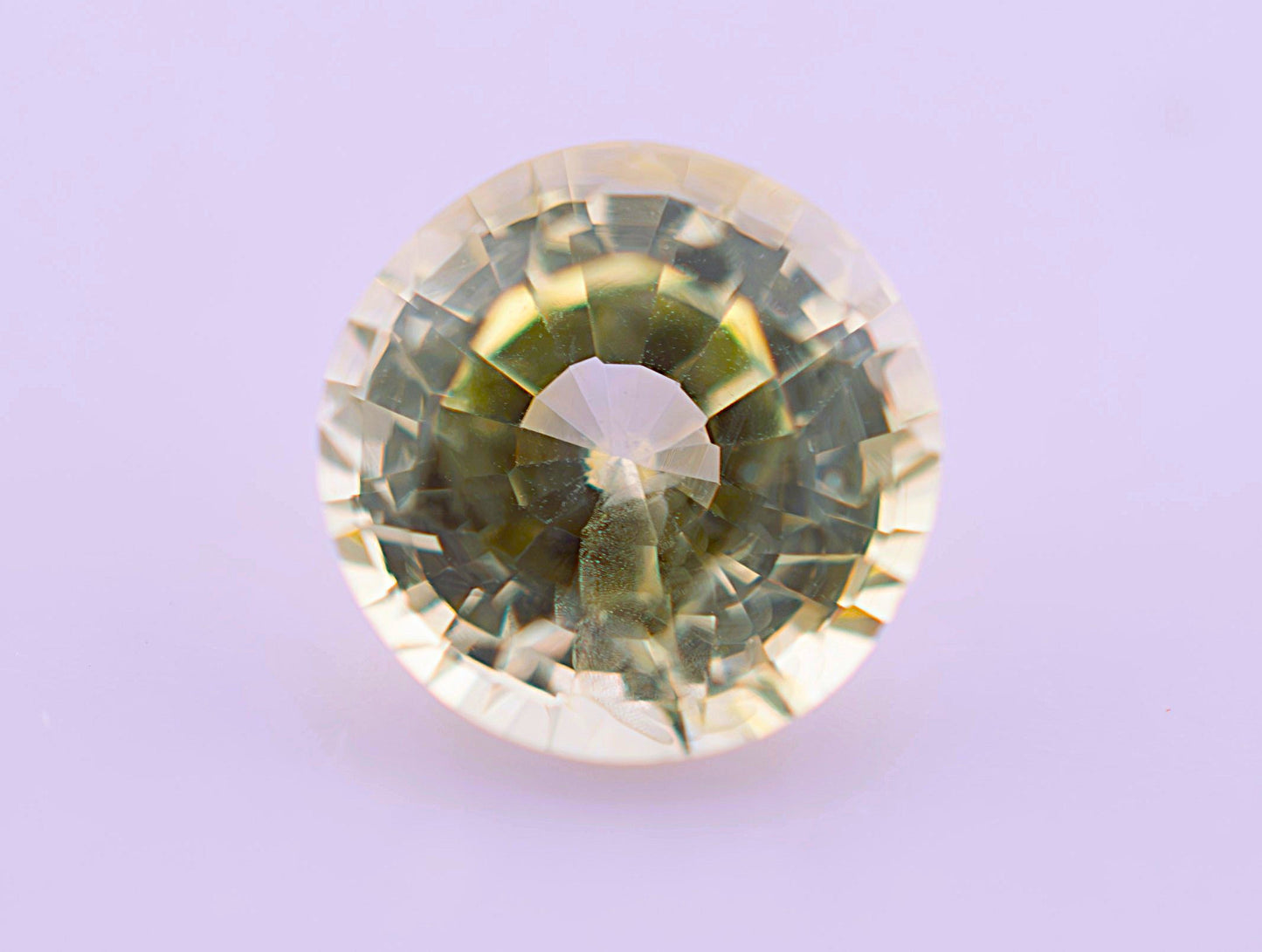 Yellow Ceylon Sapphire 1.05ct | Round Shape