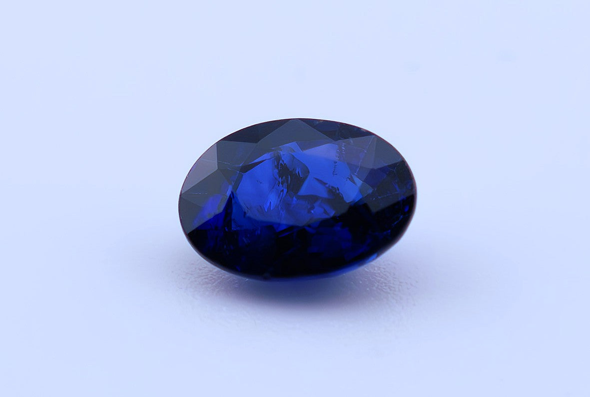 Royal Blue Sapphire 0.95 Ct | Oval Shape | Madagascar