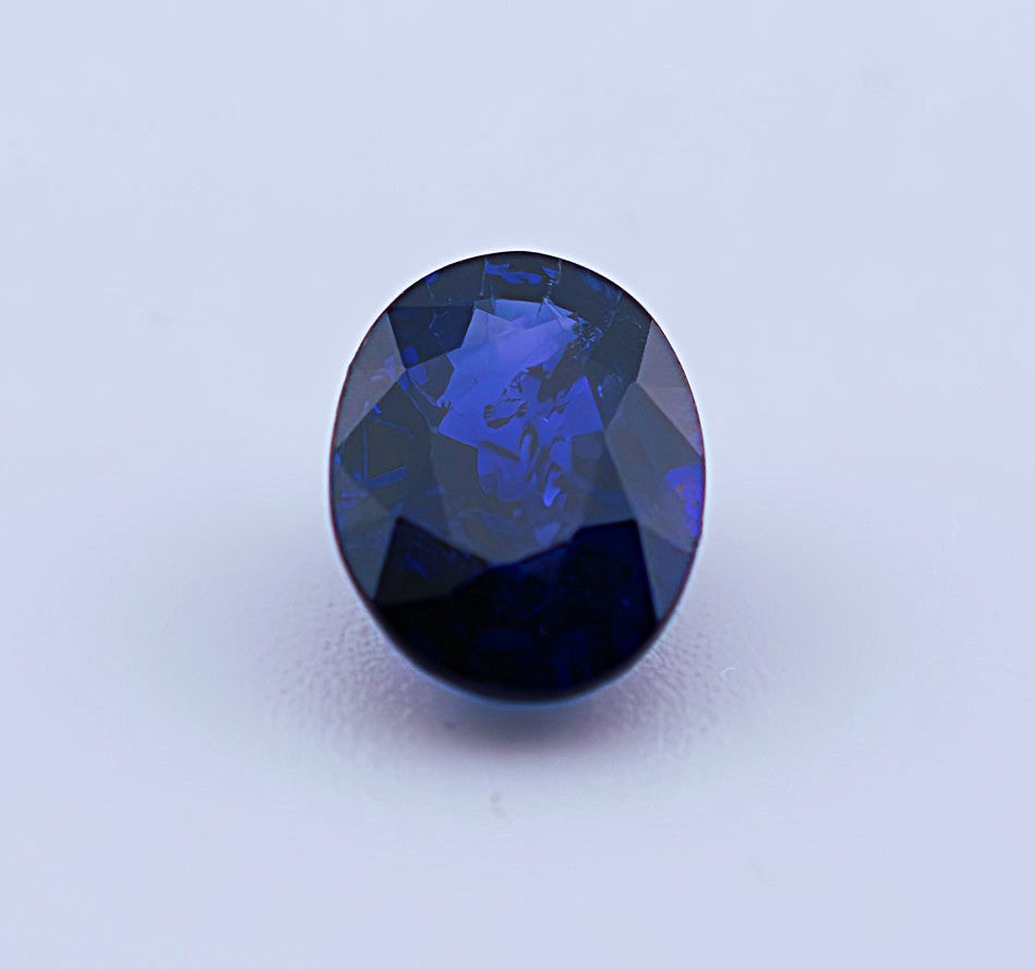 Royal Blue Sapphire 0.95 Ct | Oval Shape | Madagascar
