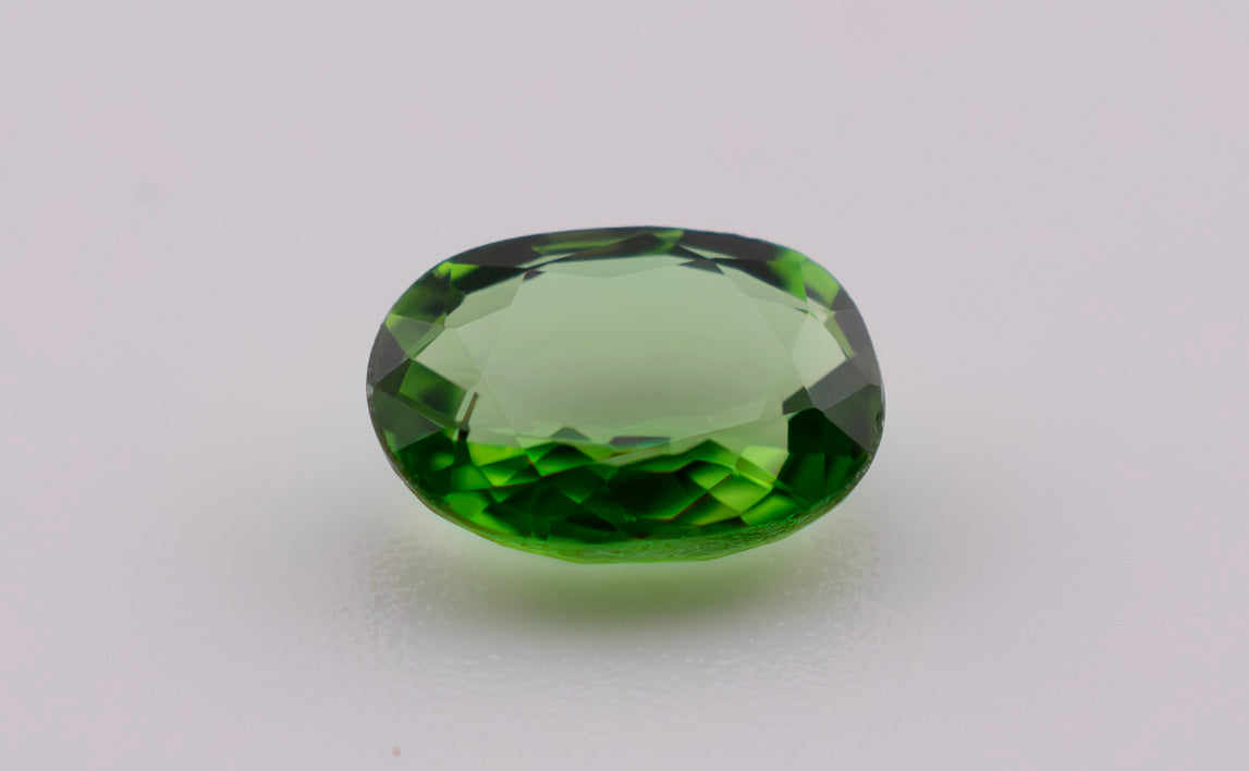 Tsavorite Garnet 0.51 Ct | Oval Cut | Tanzania