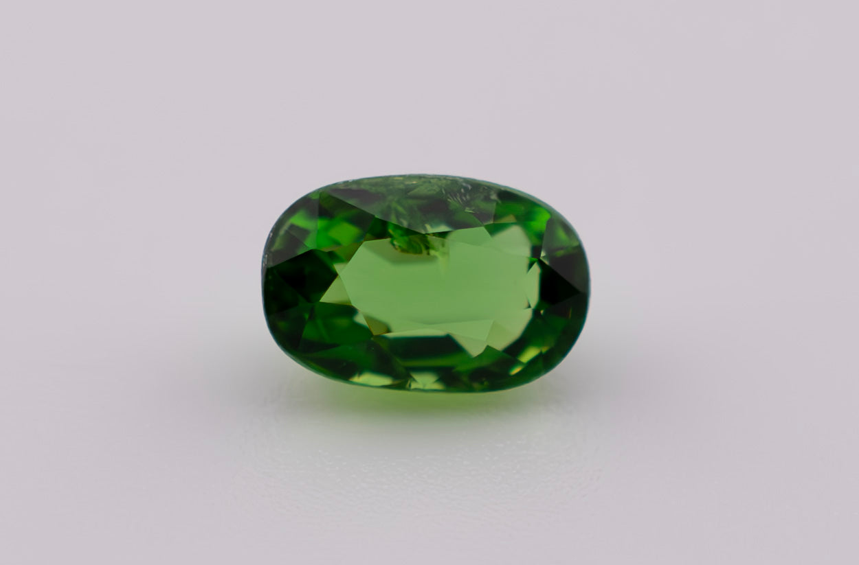 Tsavorite Garnet 0.62 Ct | Oval Cut | Tanzania