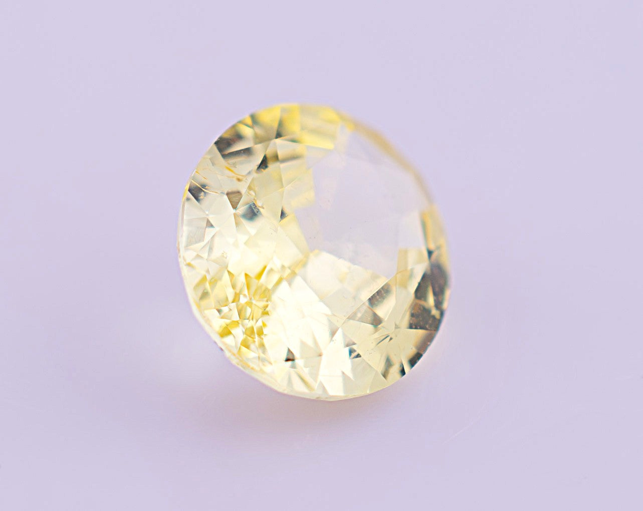 Yellow Ceylon Sapphire 1.14ct | Oval Shape