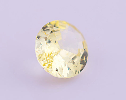Yellow Ceylon Sapphire 1.14ct | Oval Shape