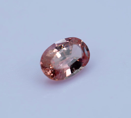 Lotus Padparadscha Ceylon Sapphire 0.44ct | Oval Shape
