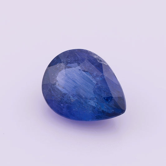 Blue Ceylon Sapphire 3.36ct | Pear Shape