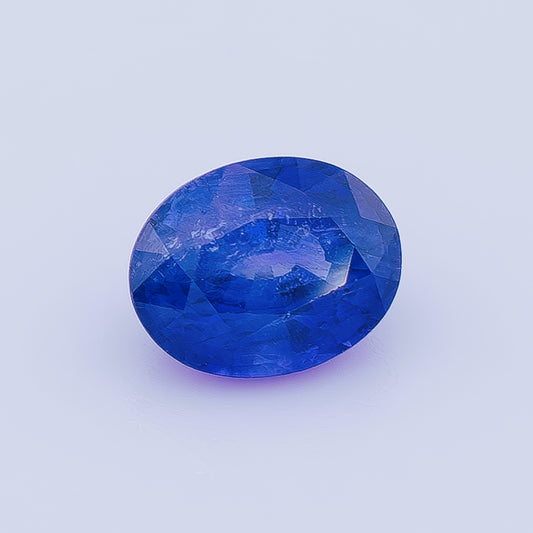 Vivid Blue Sapphire 1.10ct | Oval Shape