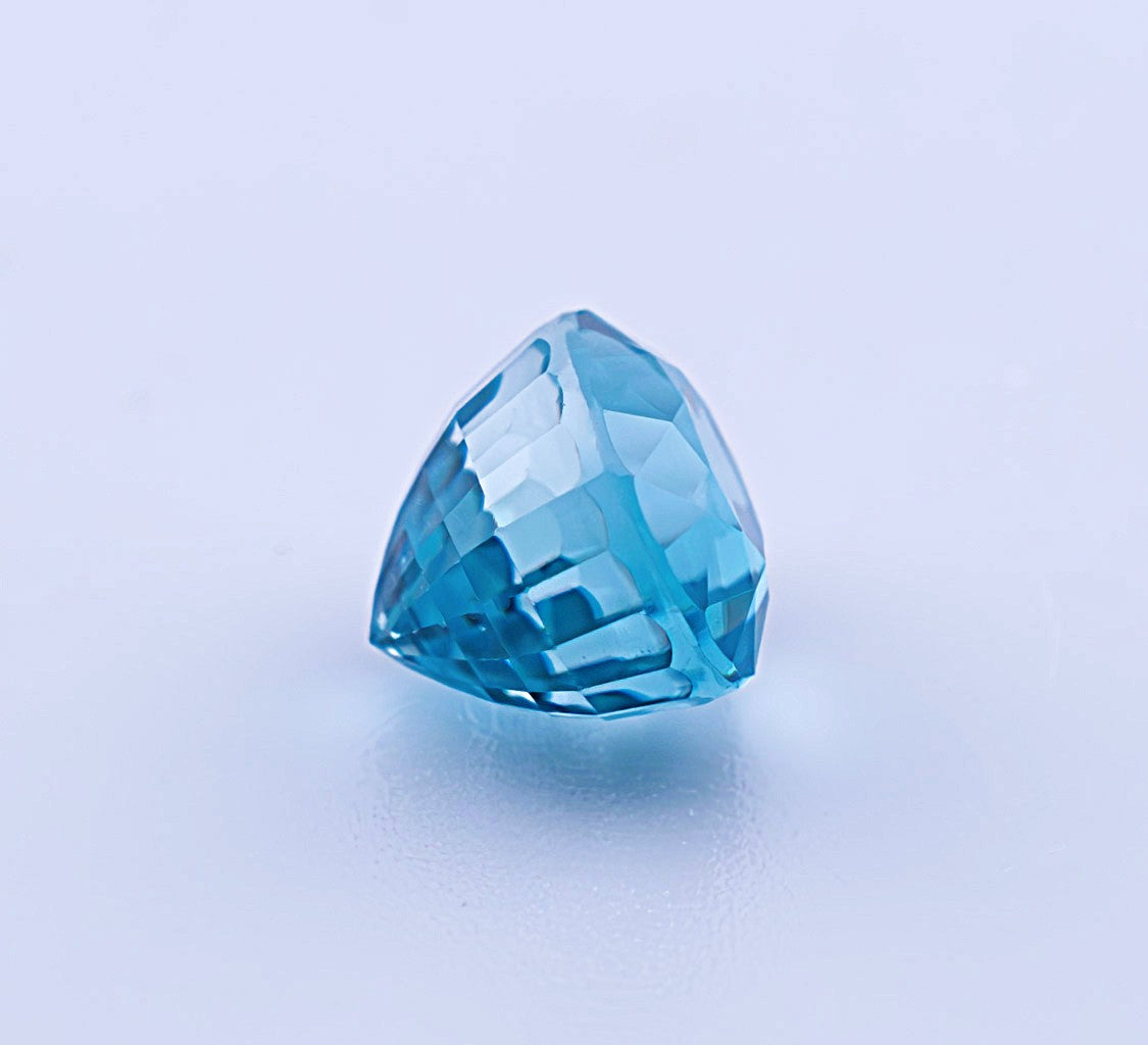 Blue Zircon 2.49 Ct | Oval Cut | Cambodia
