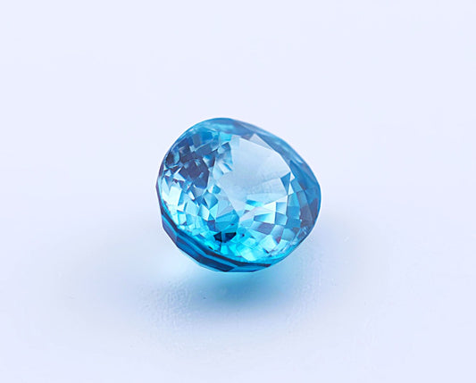 Blue Zircon 1.79 Ct | Oval Cut | Cambodia