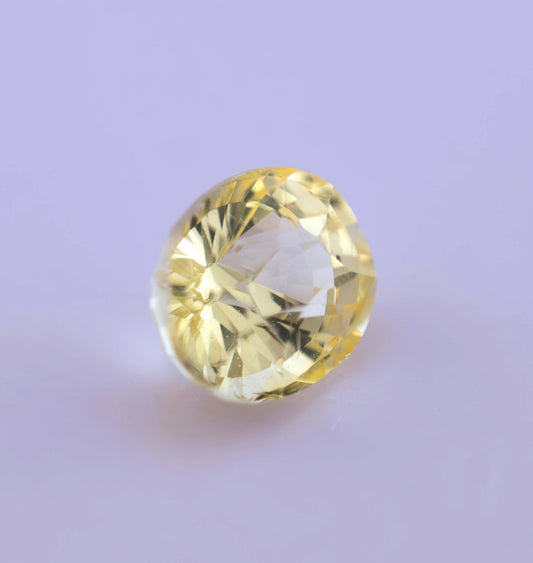 Yellow Ceylon Sapphire 1.16ct | Oval Shape