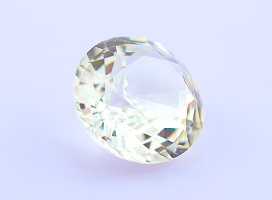 Yellow Ceylon Sapphire 1.29ct | Round Shape