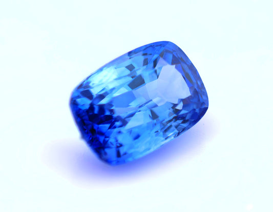 Blue Ceylon Sapphire 1.33ct | Cushion Shape