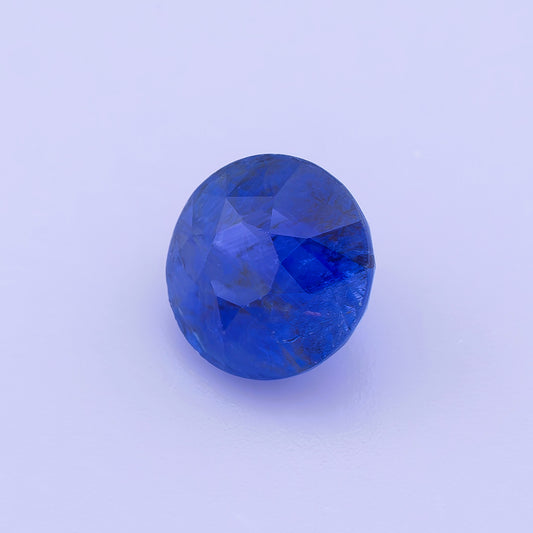 Cornflower Blue Ceylon Sapphire 1.26ct | Round Shape | Unheated