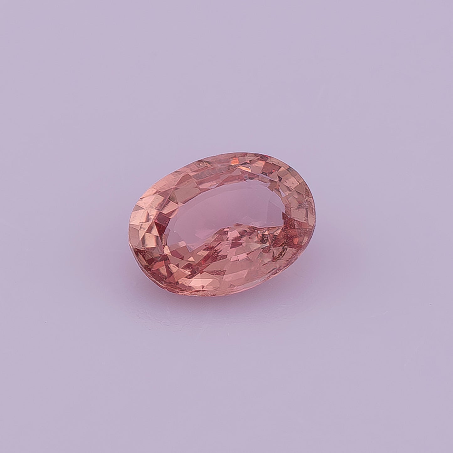 Natural Padparadscha Sapphire 0.62 Ct | Oval Mixed Cut | Ceylon