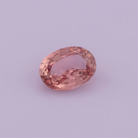 Natural Padparadscha Sapphire 0.62 Ct | Oval Mixed Cut | Ceylon
