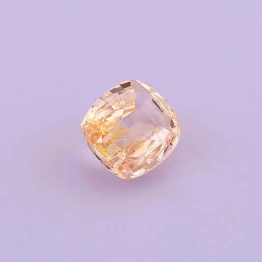 Peach Ceylon Sapphire 1.08ct | Oval Cut | Unheated