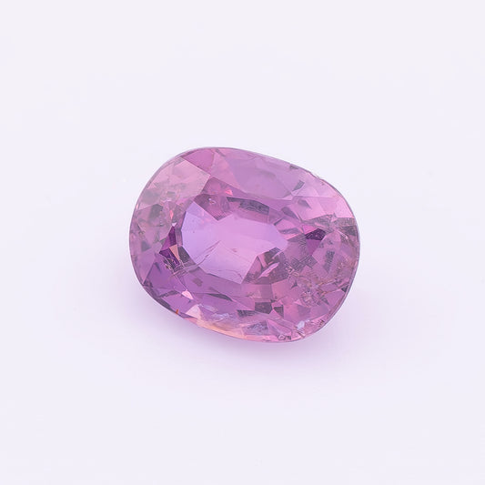 Purple Ceylon Sapphire 1.64ct | Oval Cut | Unheated