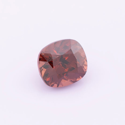 Orange-Brown Natural Zircon 2.13Ct | Cushion Cut