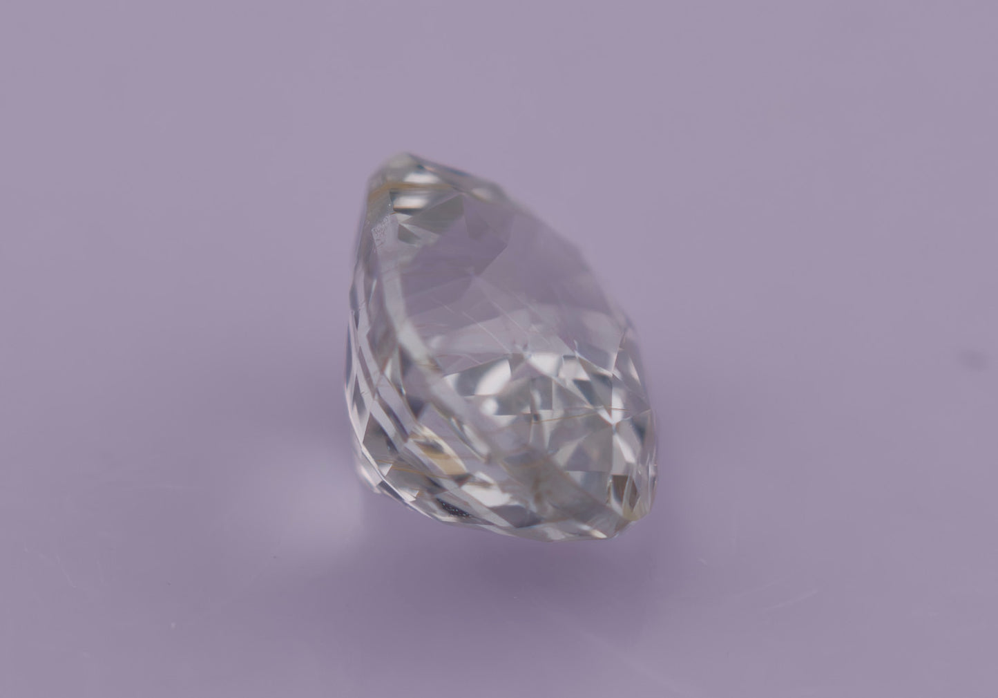 White Ceylon Sapphire 1.31ct | Cushion Shape