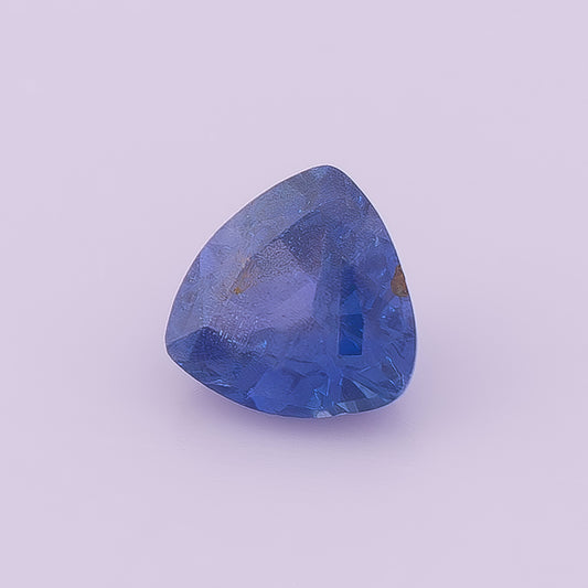 Cornflower Blue Ceylon Sapphire 0.68ct | Trilliant Shape