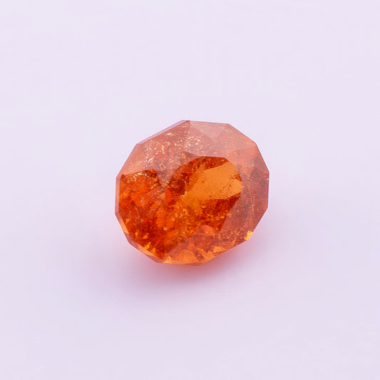 Natural Spessartite Garnet 2.76ct | Custom Cut