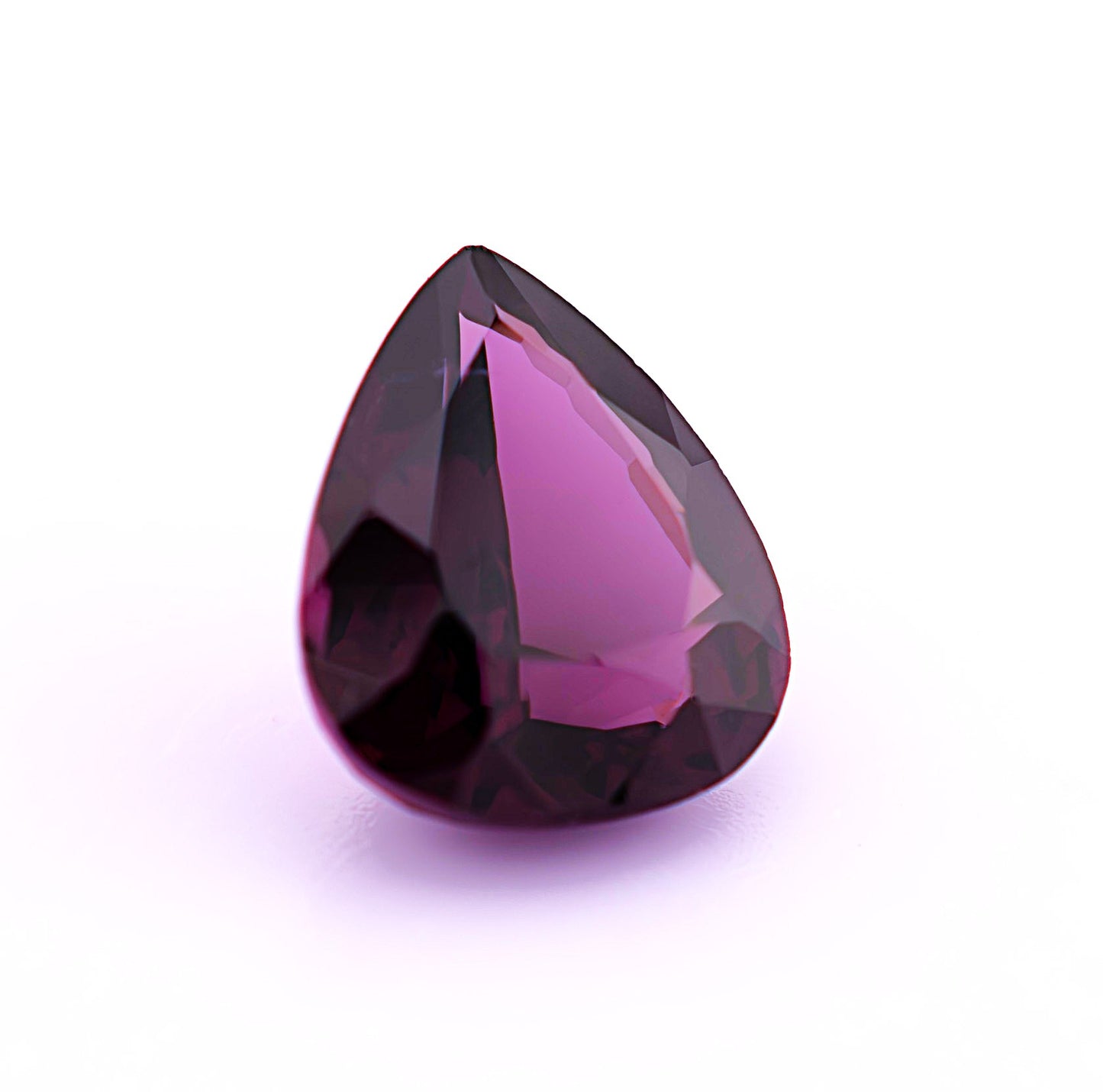 Reddish-Purple Ceylon Spinel 1.43ct | Pear Cut