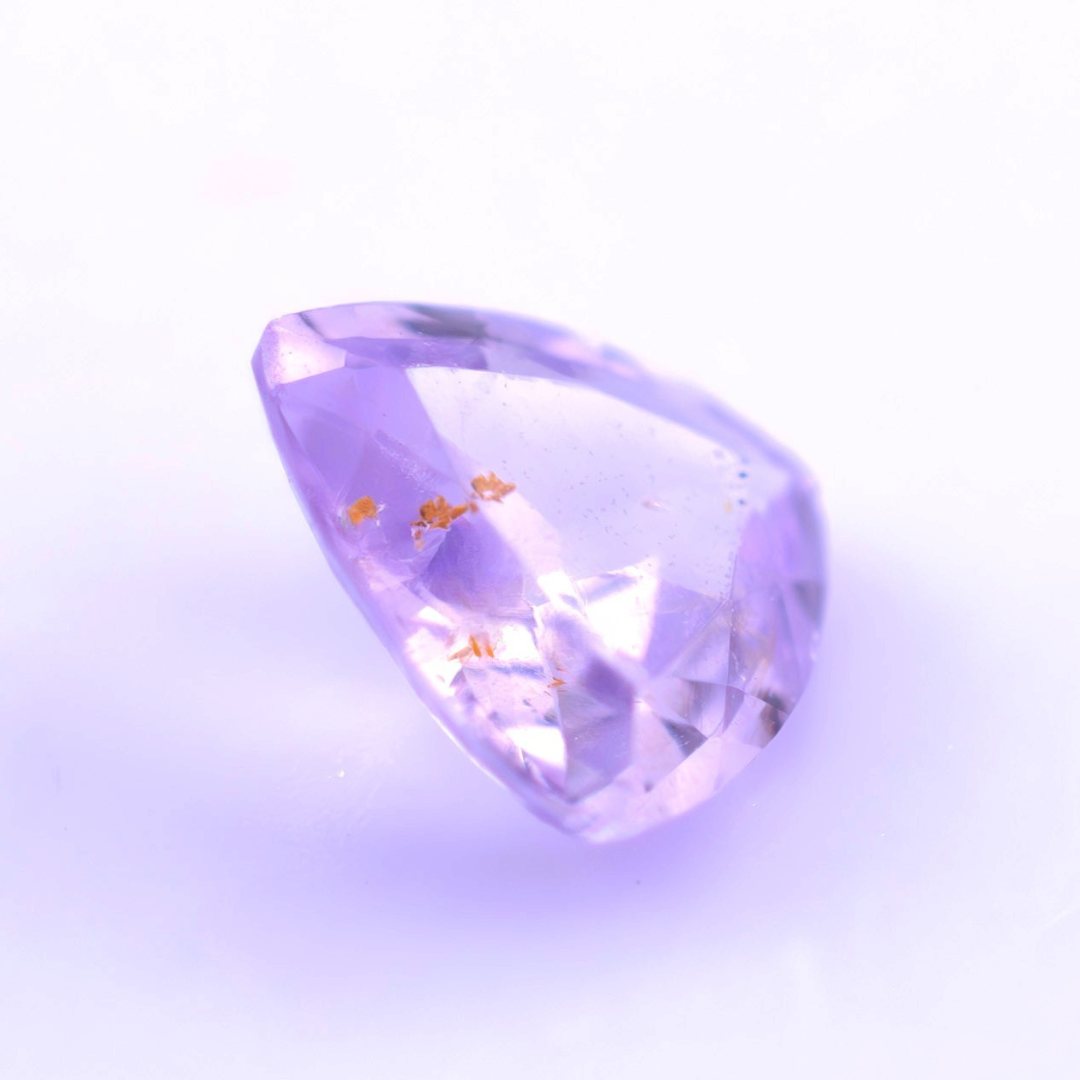 Violet Ceylon Sapphire 0.76ct | Trilliant Shape