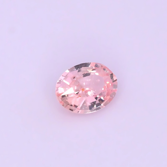 Natural Padparadscha Sapphire 0.72 Ct | Oval | Ceylon | Untreated