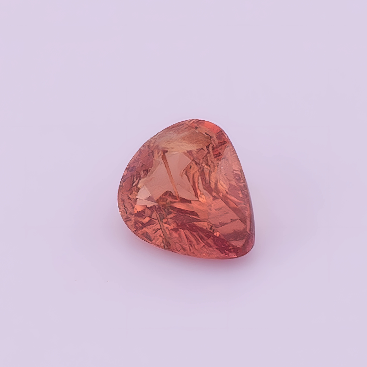 Natural Padparadscha Sapphire 1.10 Ct | Pear Cut | Madagascar | Untreated