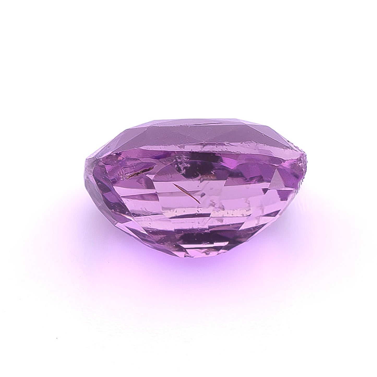 Purple Ceylon Sapphire 1.51ct | Rectangular Cut | Unheated