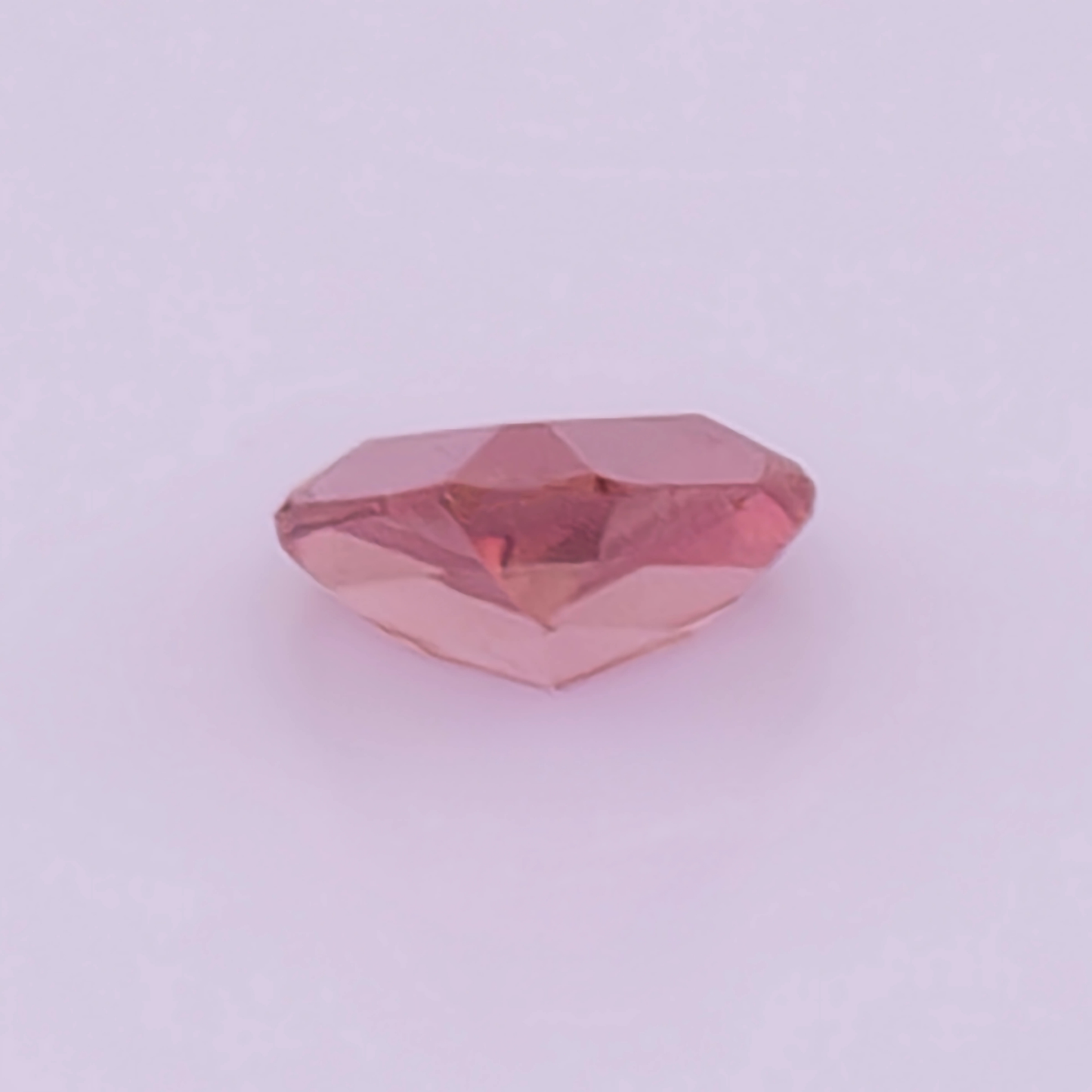 Natural Padparadscha Sapphire 0.50 Ct | Trilliant Cut | Ceylon