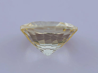 Yellow Ceylon Sapphire 0.90ct | Round Shape
