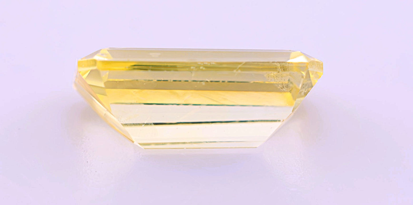 Yellow Ceylon Sapphire 1.63ct | Rectangular Shape