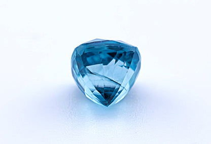 Blue Zircon 1.46 Ct | Cushion Cut | Cambodia