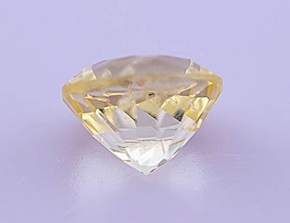 Yellow Ceylon Sapphire 1.12ct | Round Shape