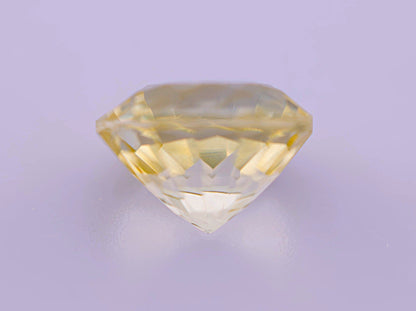 Yellow Ceylon Sapphire 1.05ct | Round Shape