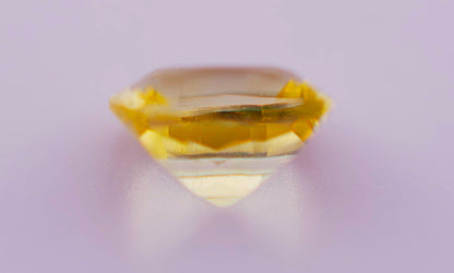 Yellow Ceylon Sapphire 0.65ct | Rectangular Shape