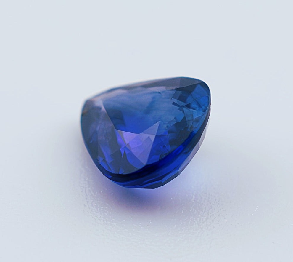 Blue Ceylon Sapphire 1.00ct | Pear Shape – ROYAL CEYLON GEMSTONES