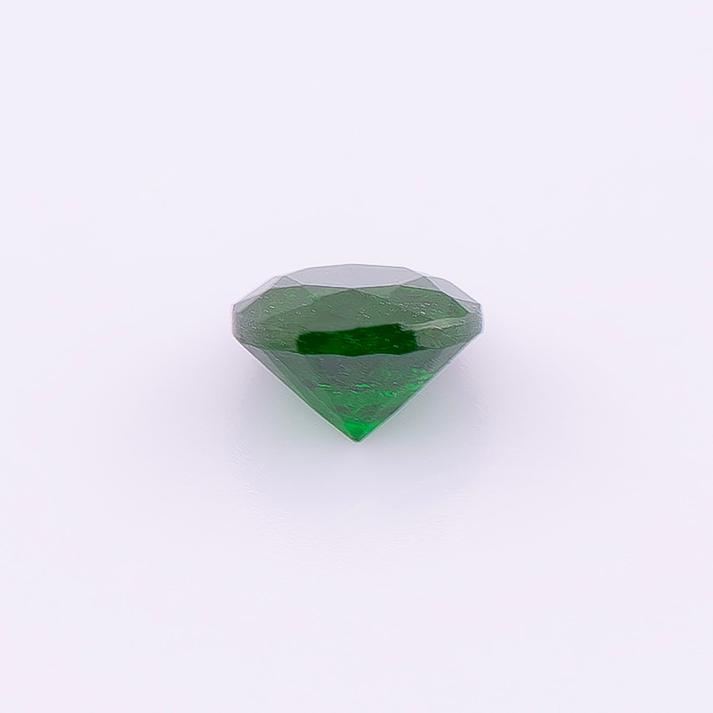 Natural Demantoid Garnet 0.86Ct | Round Cut