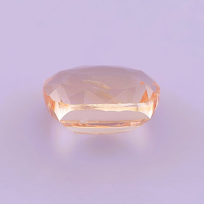 Peach Ceylon Sapphire 1.08ct | Oval Cut | Unheated