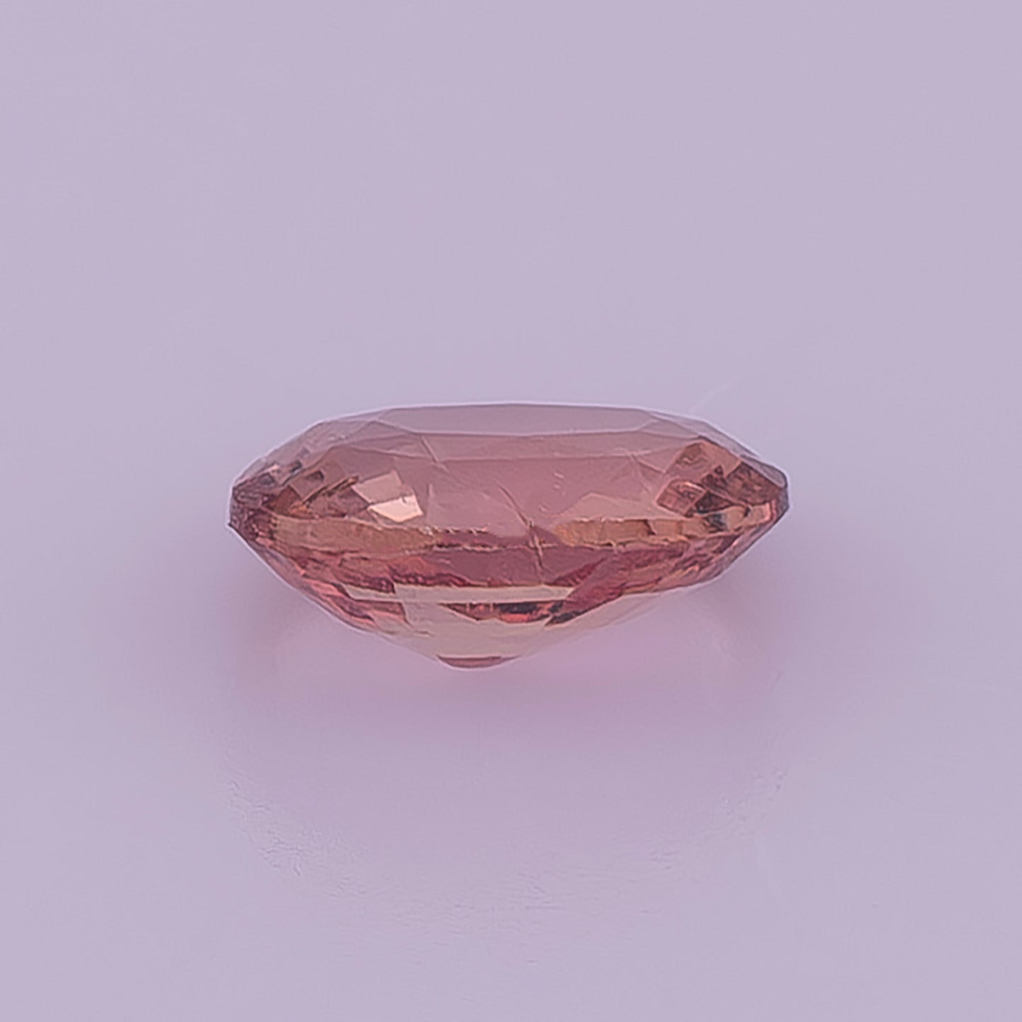 Natural Padparadscha Sapphire 0.62 Ct | Oval Mixed Cut | Ceylon